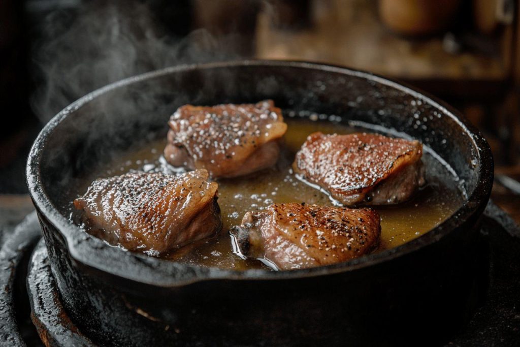 Comment confire des cuisses de canard : recette facile et simple pour faire un confit maison