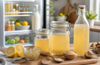Combien de Temps peut-on Garder le Kéfir au Frigo ?  Grains