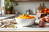 Purée de patate douce Thermomix : Recette rapide & Crémeuse