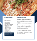 Tarte à la moutarde, au thon et à la tomate
